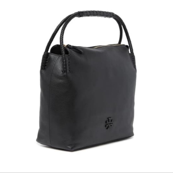 Tory Burch Handbags - NWT Tory Burch Taylor Leather Hobo Bag - Black